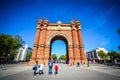 Arc de Triomf in Barcelona